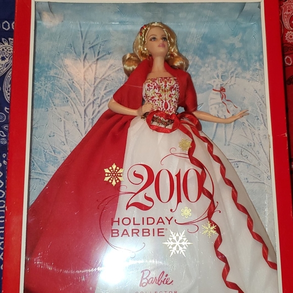 barbie 2010 holiday doll